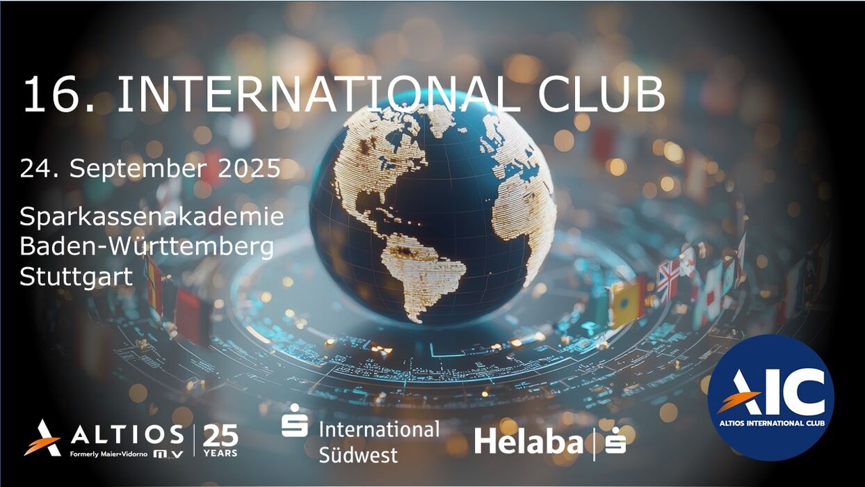 16. International Club - Zukunft global gestalten!